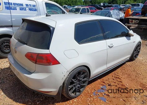 2015 Volkswagen Golf Gti 2.0T S 2-Door из США, поврежденный, VIN 3VWYT7AU5FM073873